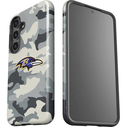 NFL Baltimore Ravens Camo Galaxy S24 Plus Impact Case