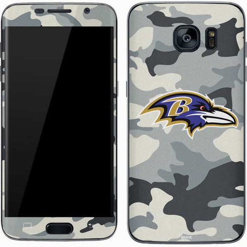NFL Baltimore Ravens Camo Galaxy S7 Skin