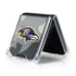 NFL Baltimore Ravens Camo Galaxy Z Flip5 5G Clear Case