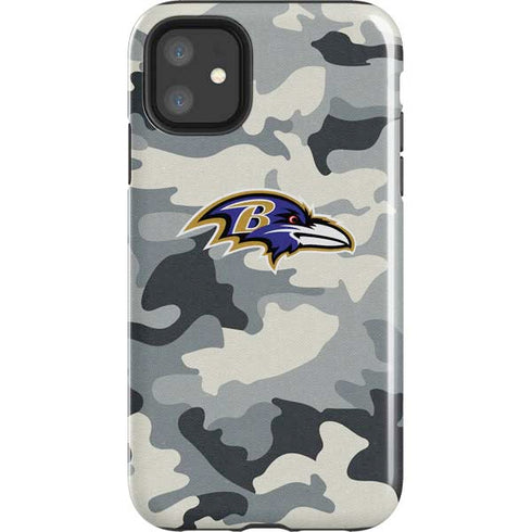 NFL Baltimore Ravens Camo iPhone 11 Impact Case