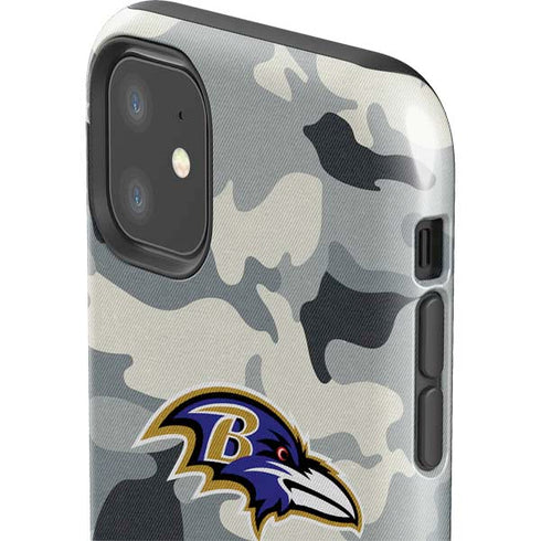 NFL Baltimore Ravens Camo iPhone 11 Impact Case