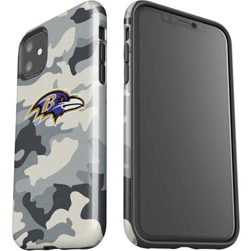 NFL Baltimore Ravens Camo iPhone 11 Impact Case