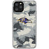 NFL Baltimore Ravens Camo iPhone 11 Pro Clear Case