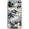 NFL Baltimore Ravens Camo iPhone 11 Pro Max Clear Case