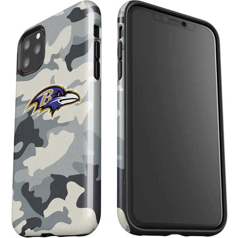 NFL Baltimore Ravens Camo iPhone 11 Pro Max Impact Case