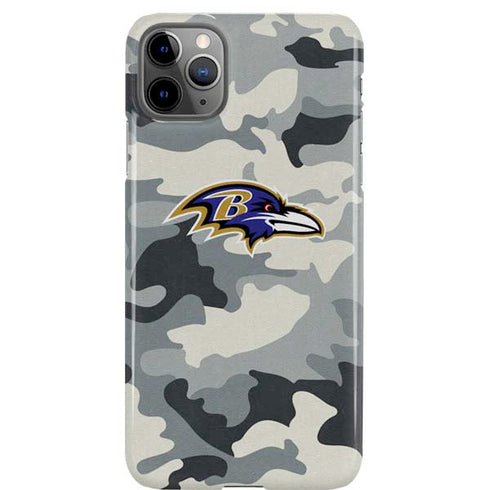 NFL Baltimore Ravens Camo iPhone 11 Pro Max Lite Case