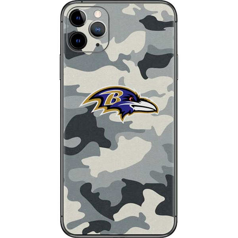 NFL Baltimore Ravens Camo iPhone 11 Pro Max Skin
