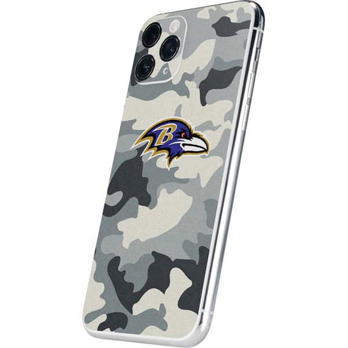 NFL Baltimore Ravens Camo iPhone 11 Pro Skin