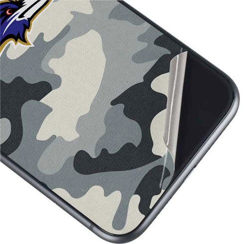 NFL Baltimore Ravens Camo iPhone 11 Skin