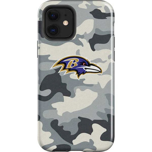NFL Baltimore Ravens Camo iPhone 12 Impact Case