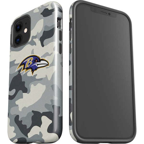 NFL Baltimore Ravens Camo iPhone 12 Impact Case
