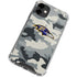 NFL Baltimore Ravens Camo iPhone 12 Mini Clear Case