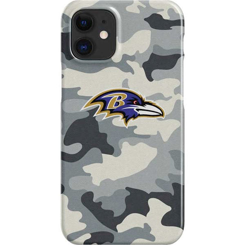 NFL Baltimore Ravens Camo iPhone 12 Mini Lite Case