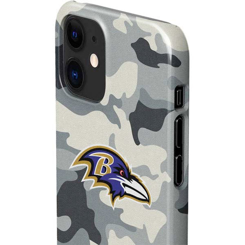 NFL Baltimore Ravens Camo iPhone 12 Mini Lite Case