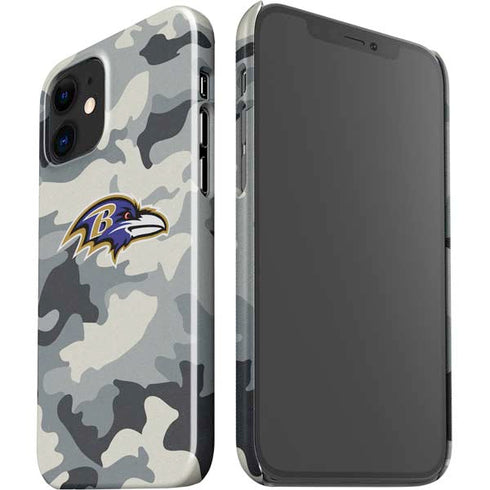 NFL Baltimore Ravens Camo iPhone 12 Mini Lite Case