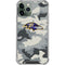NFL Baltimore Ravens Camo iPhone 12 Pro Clear Case