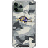 NFL Baltimore Ravens Camo iPhone 12 Pro Clear Case