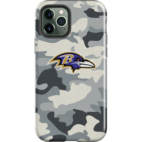 NFL Baltimore Ravens Camo iPhone 12 Pro Max Impact Case