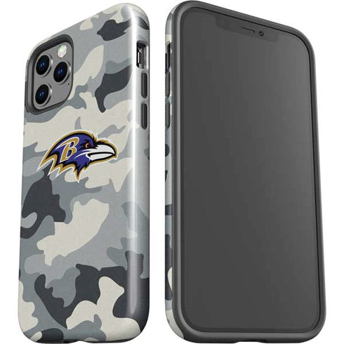 NFL Baltimore Ravens Camo iPhone 12 Pro Max Impact Case