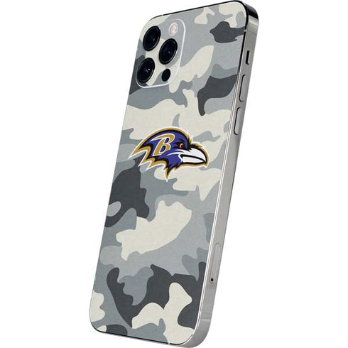 NFL Baltimore Ravens Camo iPhone 12 Pro Max Skin