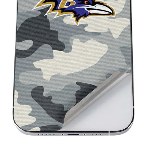 NFL Baltimore Ravens Camo iPhone 12 Pro Max Skin