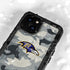 NFL Baltimore Ravens Camo iPhone 13 Mini Waterproof Case
