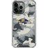 NFL Baltimore Ravens Camo iPhone 15 Pro Max Clear Case