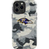 NFL Baltimore Ravens Camo iPhone 15 Pro Max Impact Case