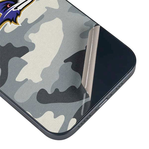 NFL Baltimore Ravens Camo iPhone 14 Skin