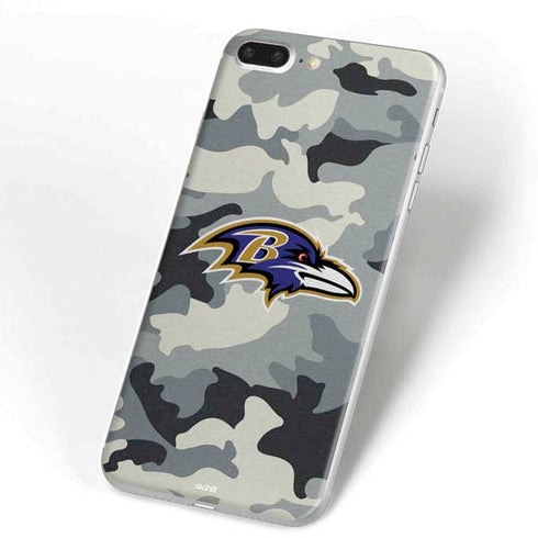 NFL Baltimore Ravens Camo iPhone 7 Plus Skin