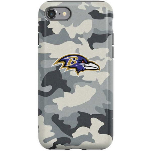 NFL Baltimore Ravens Camo iPhone SE (2nd & 3rd Gen) Pro Case