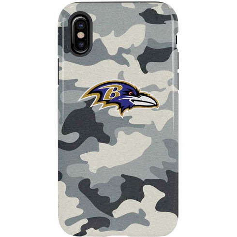 NFL Baltimore Ravens Camo iPhone X Pro Case