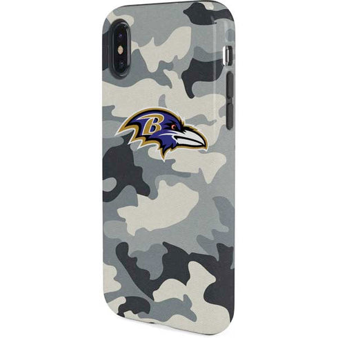 NFL Baltimore Ravens Camo iPhone X Pro Case