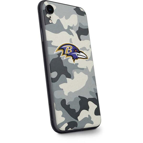 NFL Baltimore Ravens Camo iPhone XR Skin