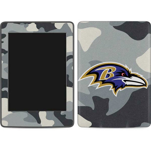 NFL Baltimore Ravens Camo Amazon Kindle Skin