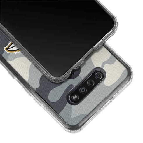 NFL Baltimore Ravens Camo LG K51/Q51 Clear Case