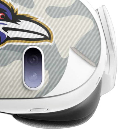 NFL Baltimore Ravens Camo Meta Quest 3 Skin