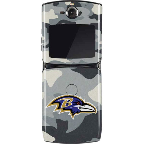 NFL Baltimore Ravens Camo Motorola RAZR Skin