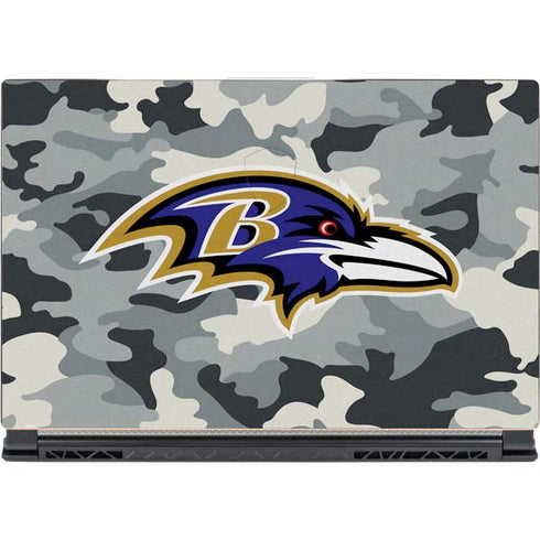 NFL Baltimore Ravens Camo MSI GS65 Stealth Laptop Skin