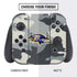 NFL Baltimore Ravens Camo Nintendo Switch Bundle Skin