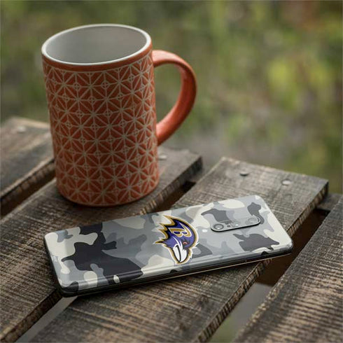 NFL Baltimore Ravens Camo OnePlus 7 Pro Skin