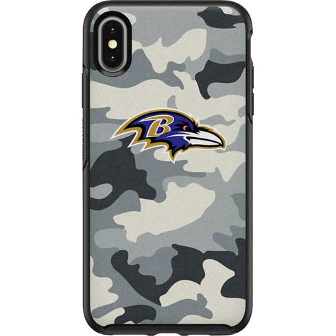 NFL Baltimore Ravens Camo Otterbox Symmetry iPhone Skin