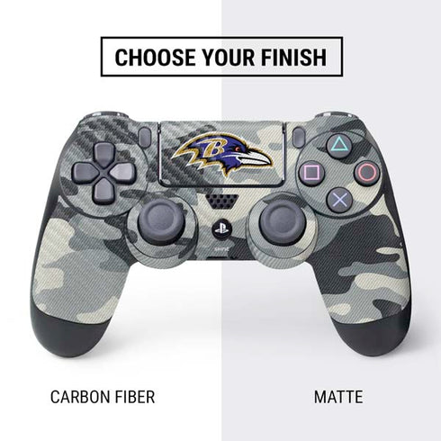 NFL Baltimore Ravens Camo PS4 Controller Skin