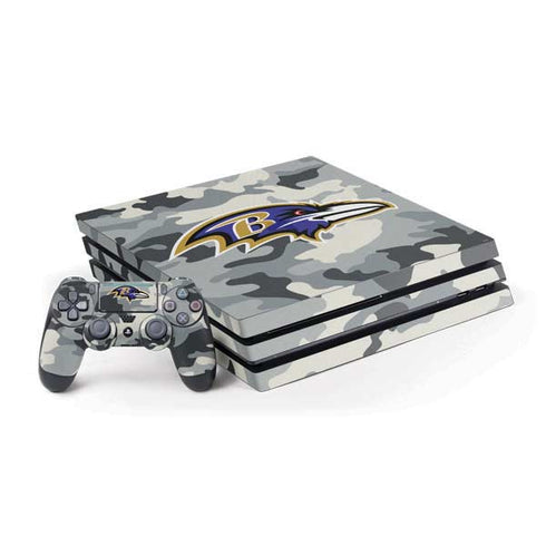 NFL Baltimore Ravens Camo PS4 Pro Bundle Skin