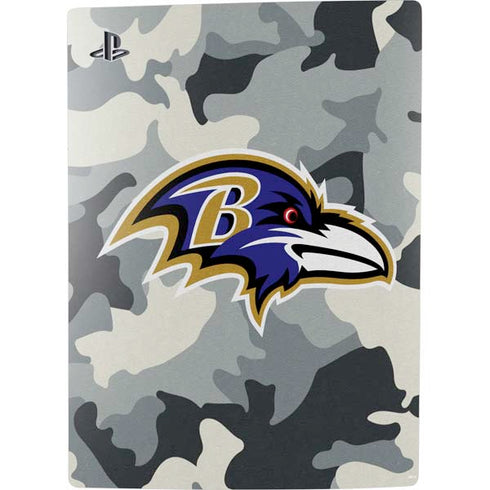 NFL Baltimore Ravens Camo PS5 Digital Edition Bundle Skin