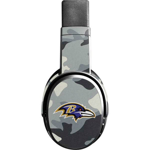 NFL Baltimore Ravens Camo Skullcandy Crusher Wireless Skin