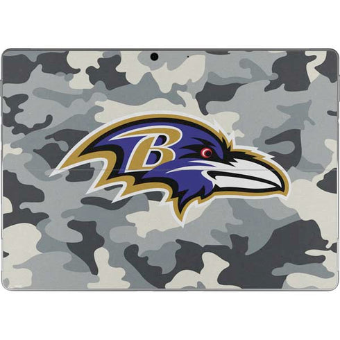 NFL Baltimore Ravens Camo Surface Pro 8 Skin