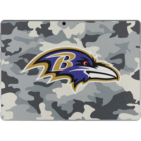 NFL Baltimore Ravens Camo Surface Pro 9 Skin