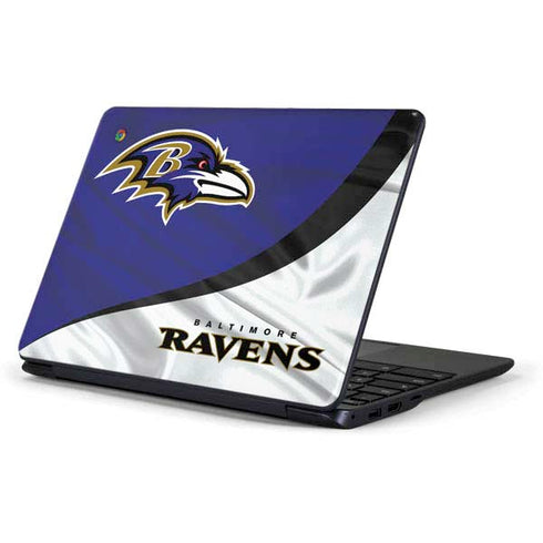 NFL Baltimore Ravens Samsung Chromebook Skin