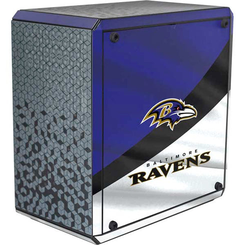 NFL Baltimore Ravens Cooler Master MasterBox Q300L Mini Tower Skin